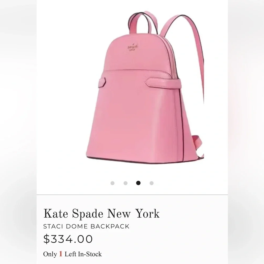 🌷KATE SPADE Pink Backpack